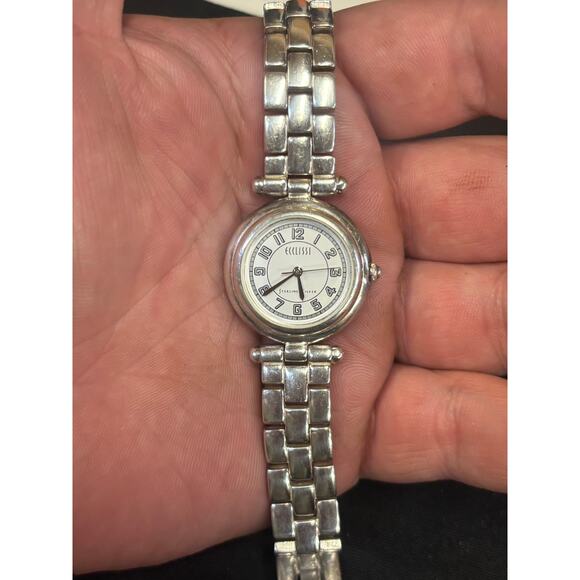 Ecclissi 925 Sterling Silver 3240 Women’s Watch! New Battery! - Picture 1 of 9
